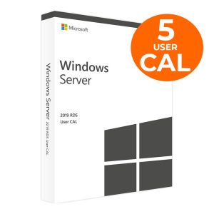 Windows Server 2019 RDS CAL Remote Desktop User - +5 CALs